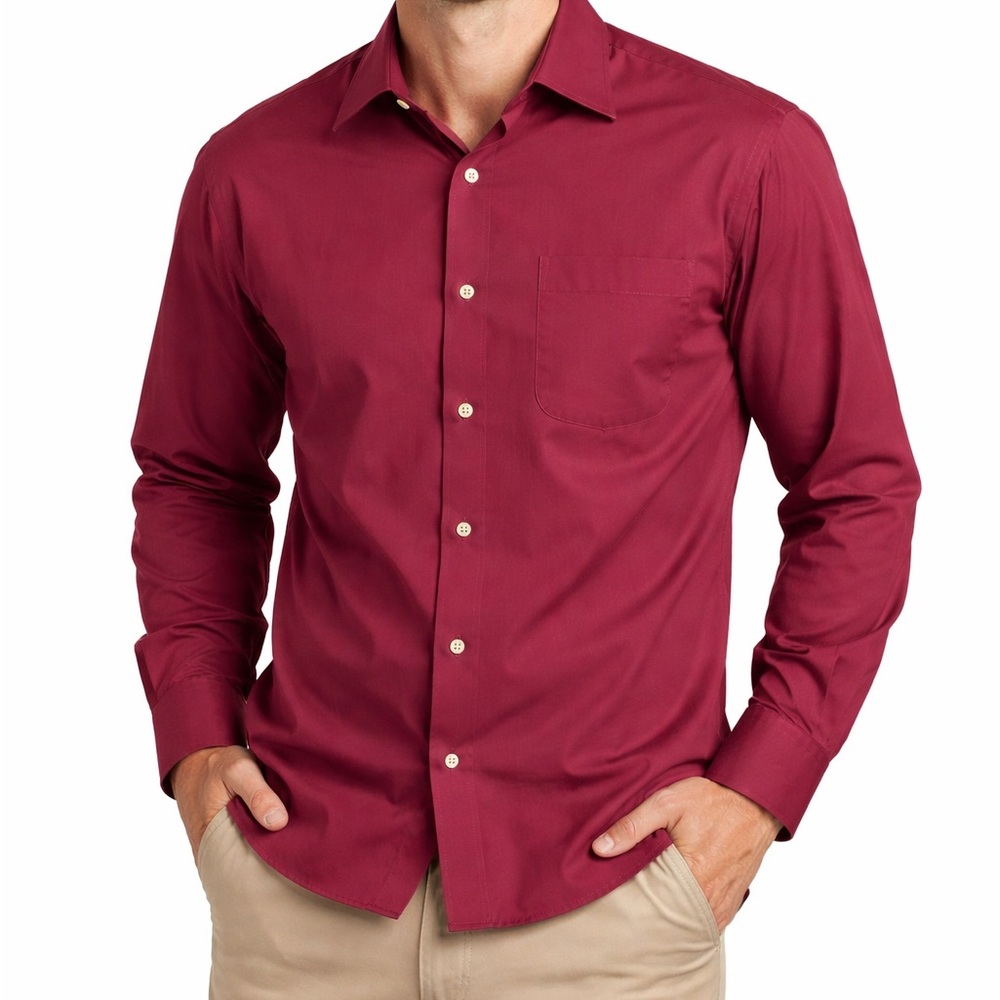 Versa men’s button up dress shirt